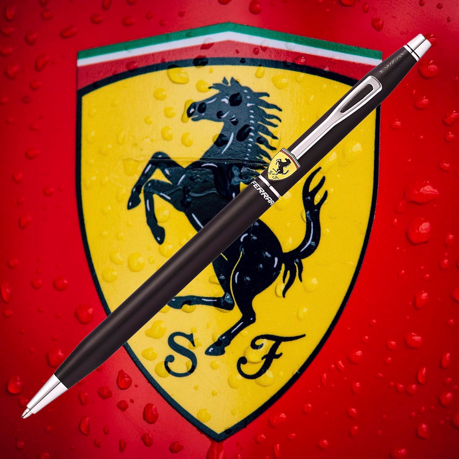 Cross Classic Century Ferrari Matte Black CT Ballpoint Pen FR0082-116