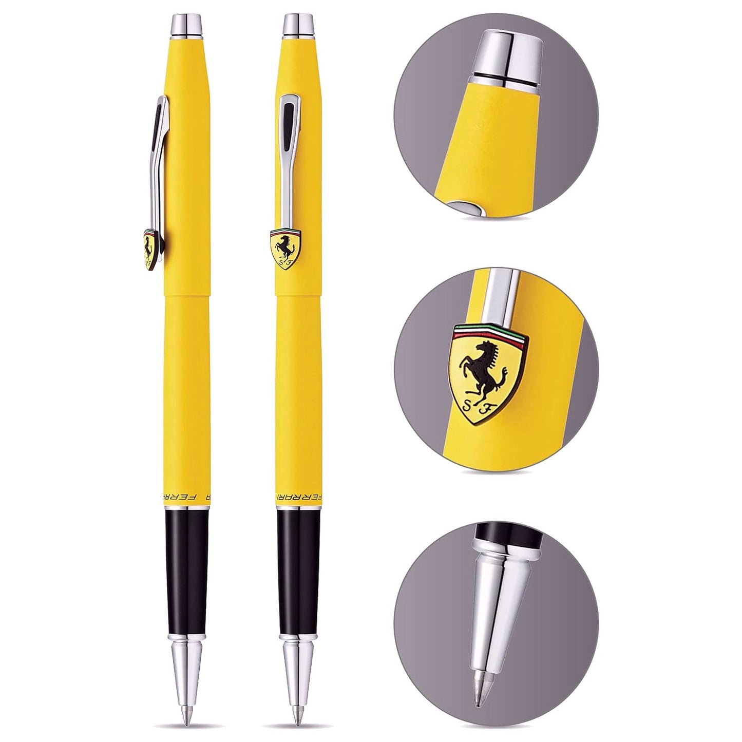 Cross Classic Century Ferrari Matte Modena Yellow CT Roller Ball Pen FR0085-118