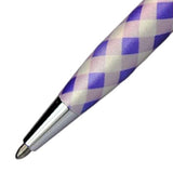 Cross Classic Century Gingham Violet CT Ballpoint Pen AT0082-68