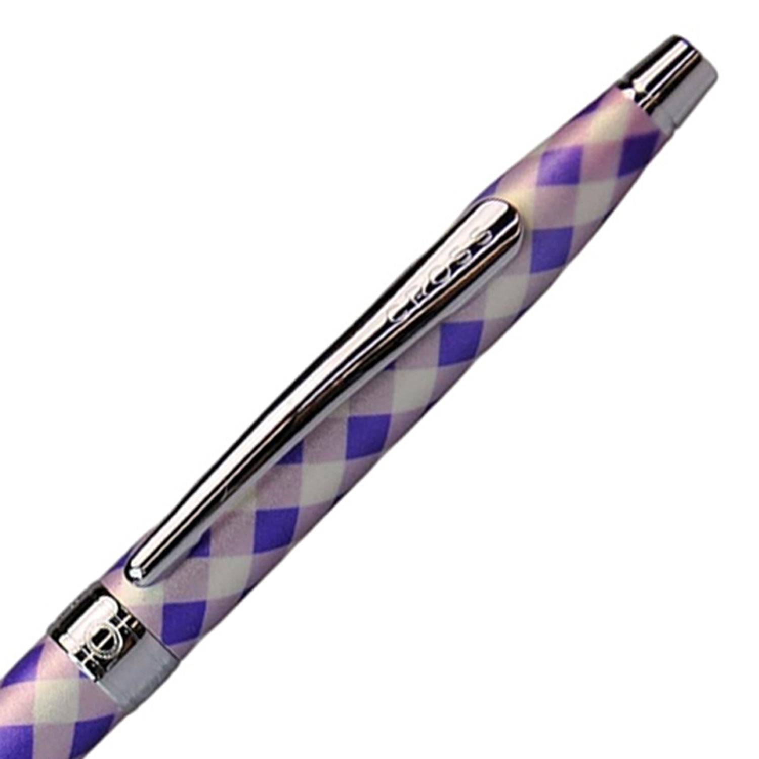 Cross Classic Century Gingham Violet CT Ballpoint Pen AT0082-68