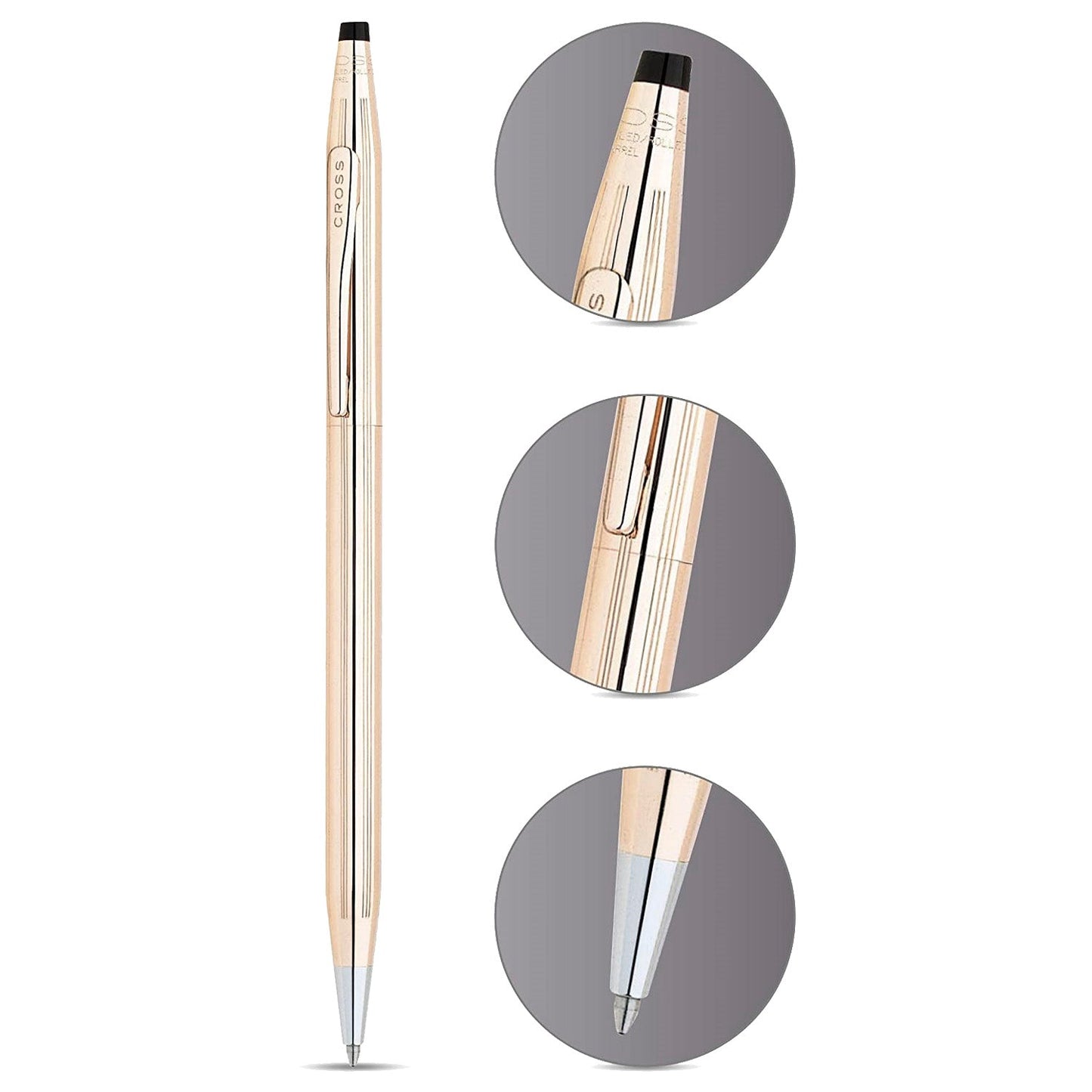 Cross Classic Century 14KT Gold Filled/Rolled Gold Ballpoint Pen 1502