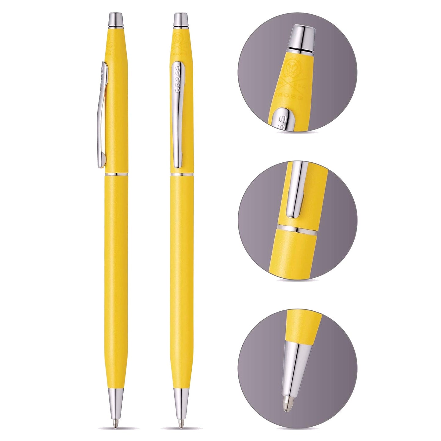 Cross Classic Century Sunrise Yellow CT Ballpoint Pen AT0082-126