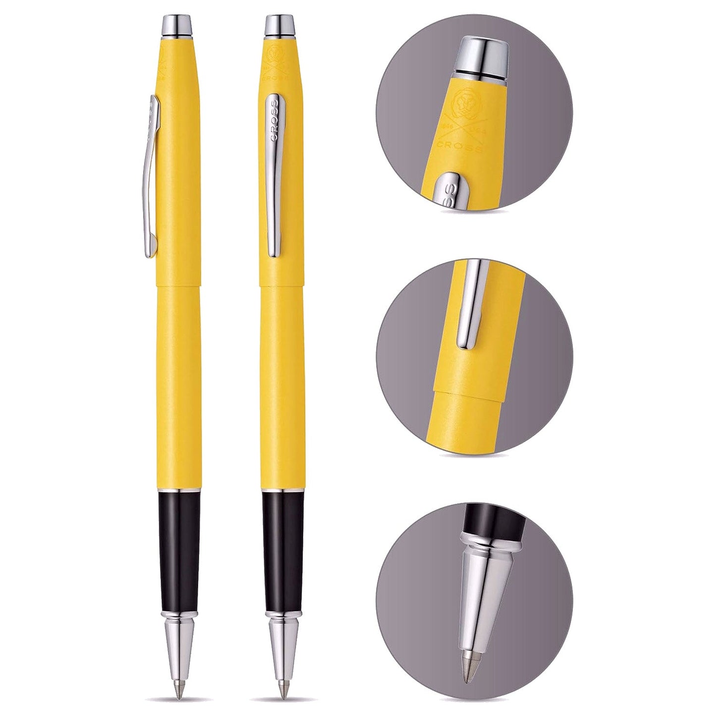 Cross Classic Century Sunrise Yellow CT Roller Ball Pen AT0085-126