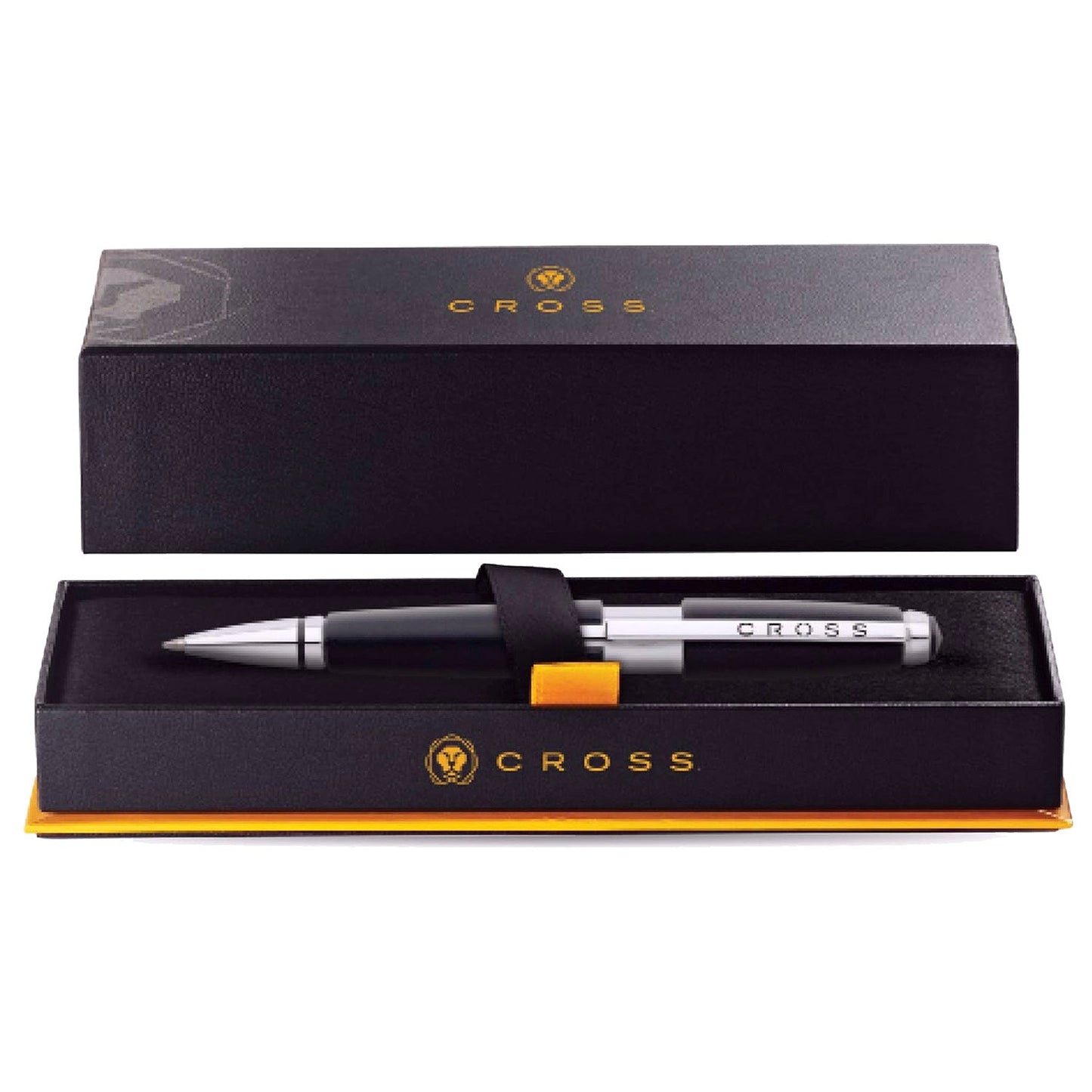 Cross Edge Jet Black CT Roller Ball Pen AT0555-2