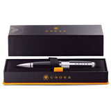 Cross Edge Jet Black CT Roller Ball Pen AT0555-2
