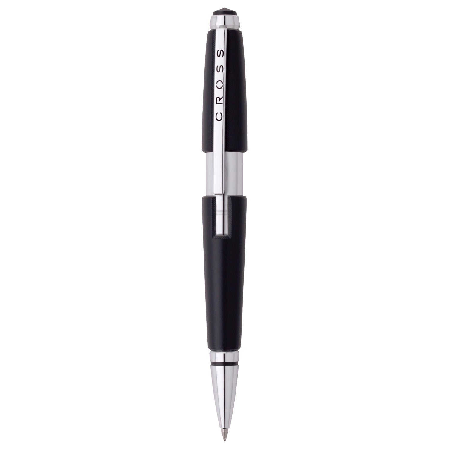 Cross Edge Jet Black CT Roller Ball Pen AT0555-2