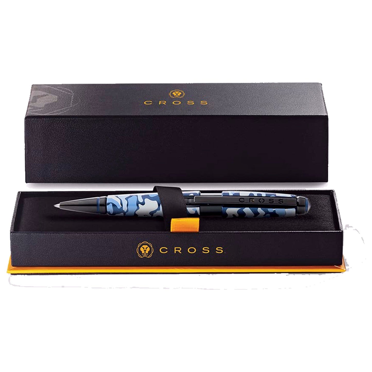 Cross Edge Blue Camo Roller Ball Pen AT0555-15