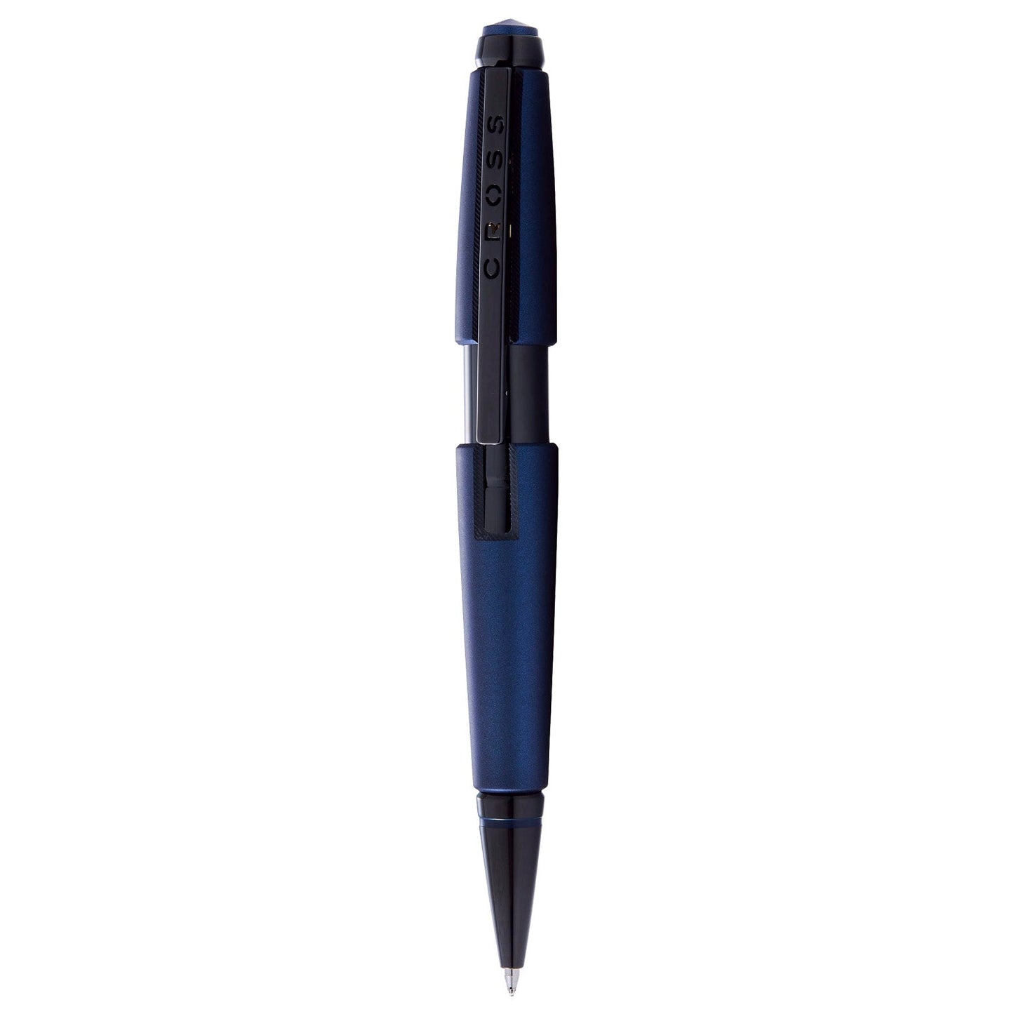 Cross Edge Matte Blue Roller Ball Pen AT0555-12