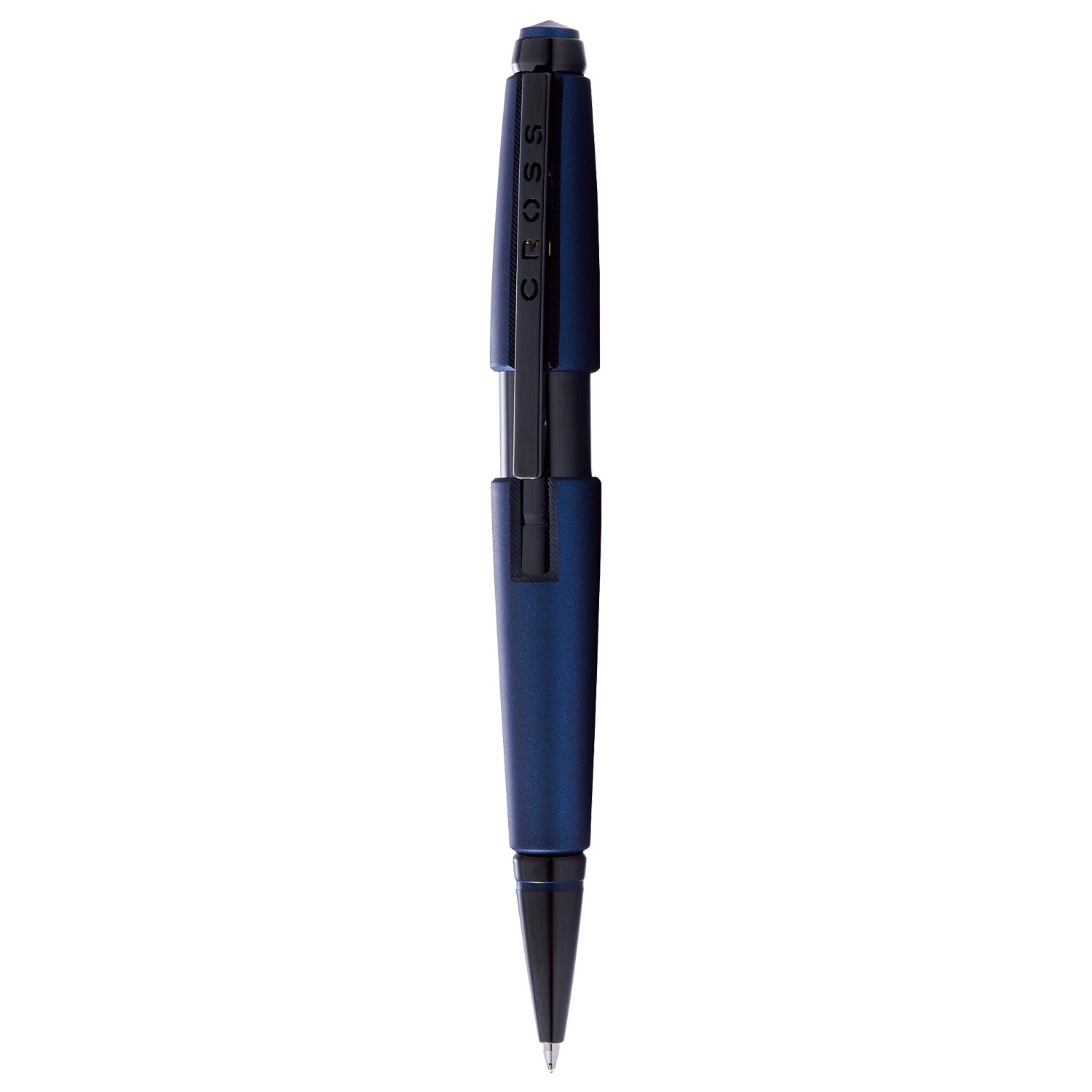 Cross Edge Matte Blue Roller Ball Pen AT0555-12