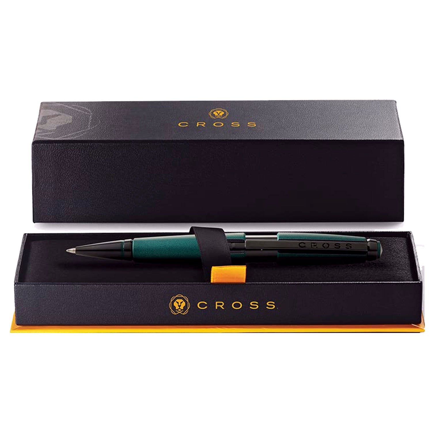 Cross Edge Matte Green Roller Ball Pen AT0555-13
