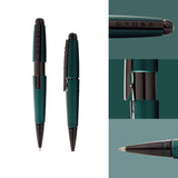 Cross Edge Matte Green Roller Ball Pen AT0555-13