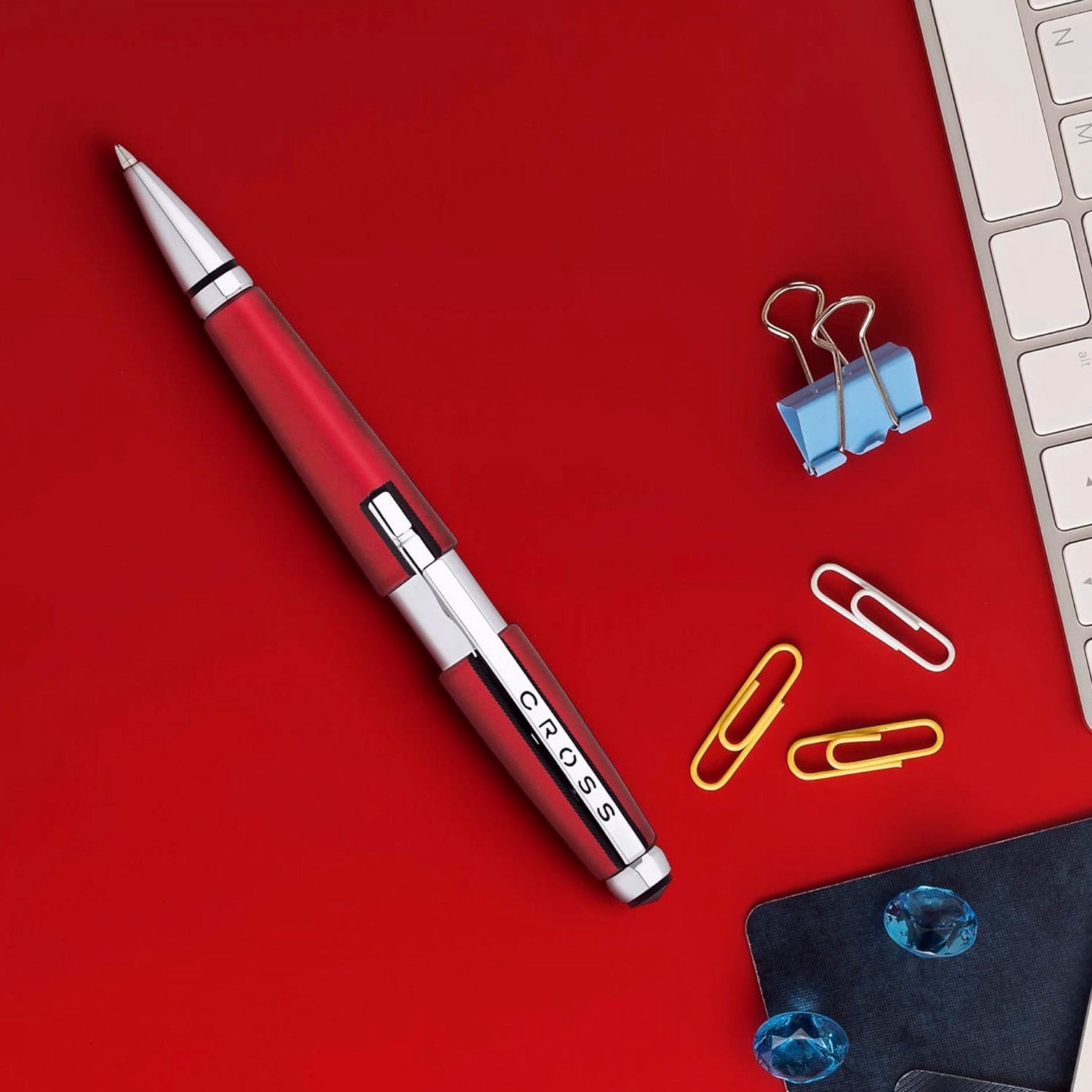 Cross Edge Red CT Roller Ball Pen AT0555-7