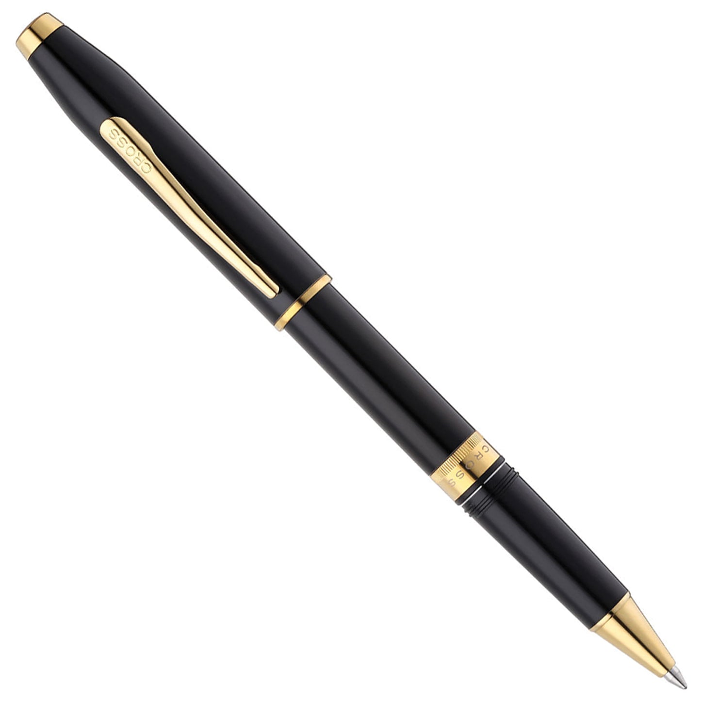 Cross Foundry Glossy Black GT Roller Ball Pen AT0815-2