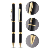Cross Foundry Glossy Black GT Roller Ball Pen AT0815-2