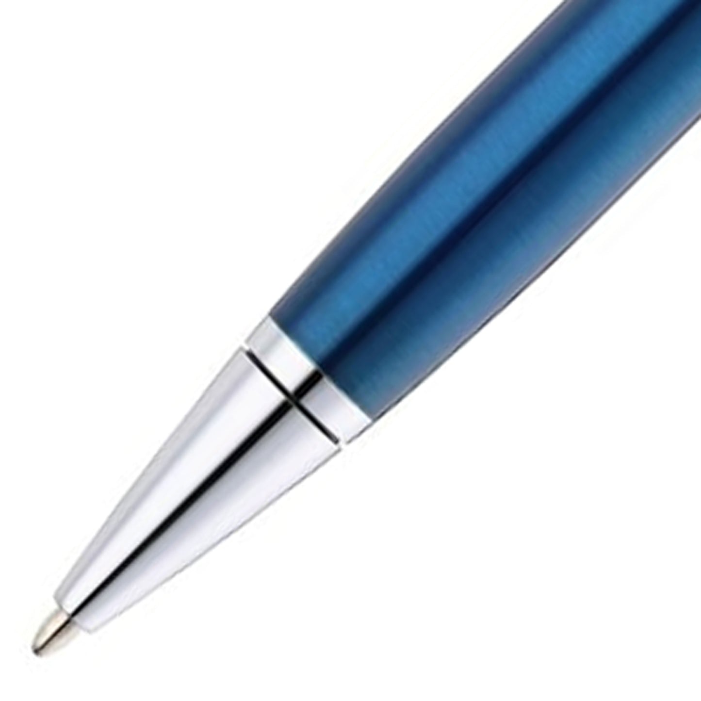 Cross Foundry Glossy Translucent Blue CT Ballpoint Pen AT0812-5