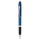 Cross Foundry Glossy Translucent Blue CT Roller Ball Pen AT0815-5