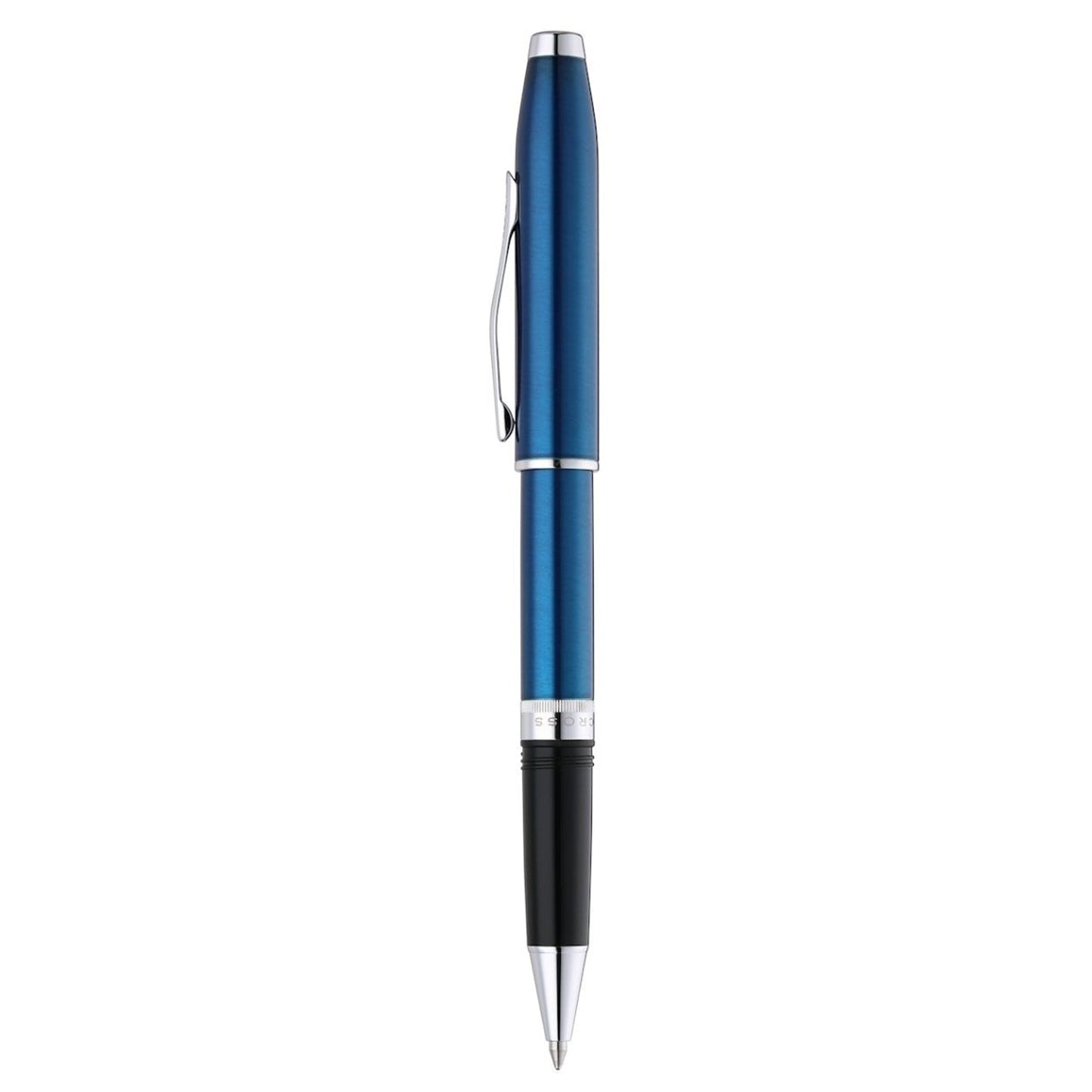 Cross Foundry Glossy Translucent Blue CT Roller Ball Pen AT0815-5