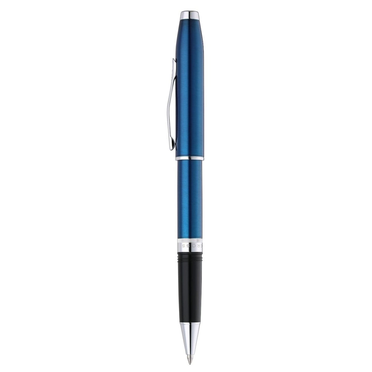 Cross Foundry Glossy Translucent Blue CT Roller Ball Pen AT0815-5