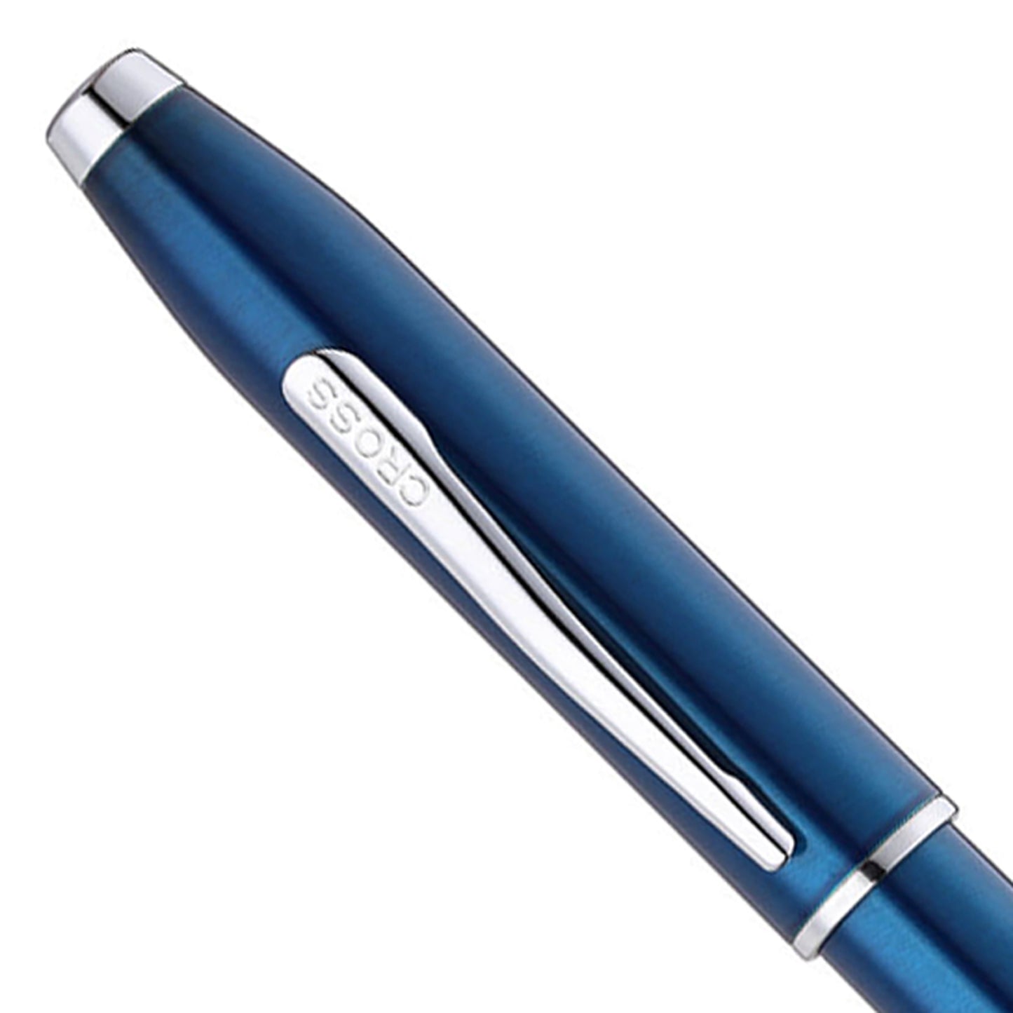 Cross Foundry Glossy Translucent Blue CT Roller Ball Pen AT0815-5