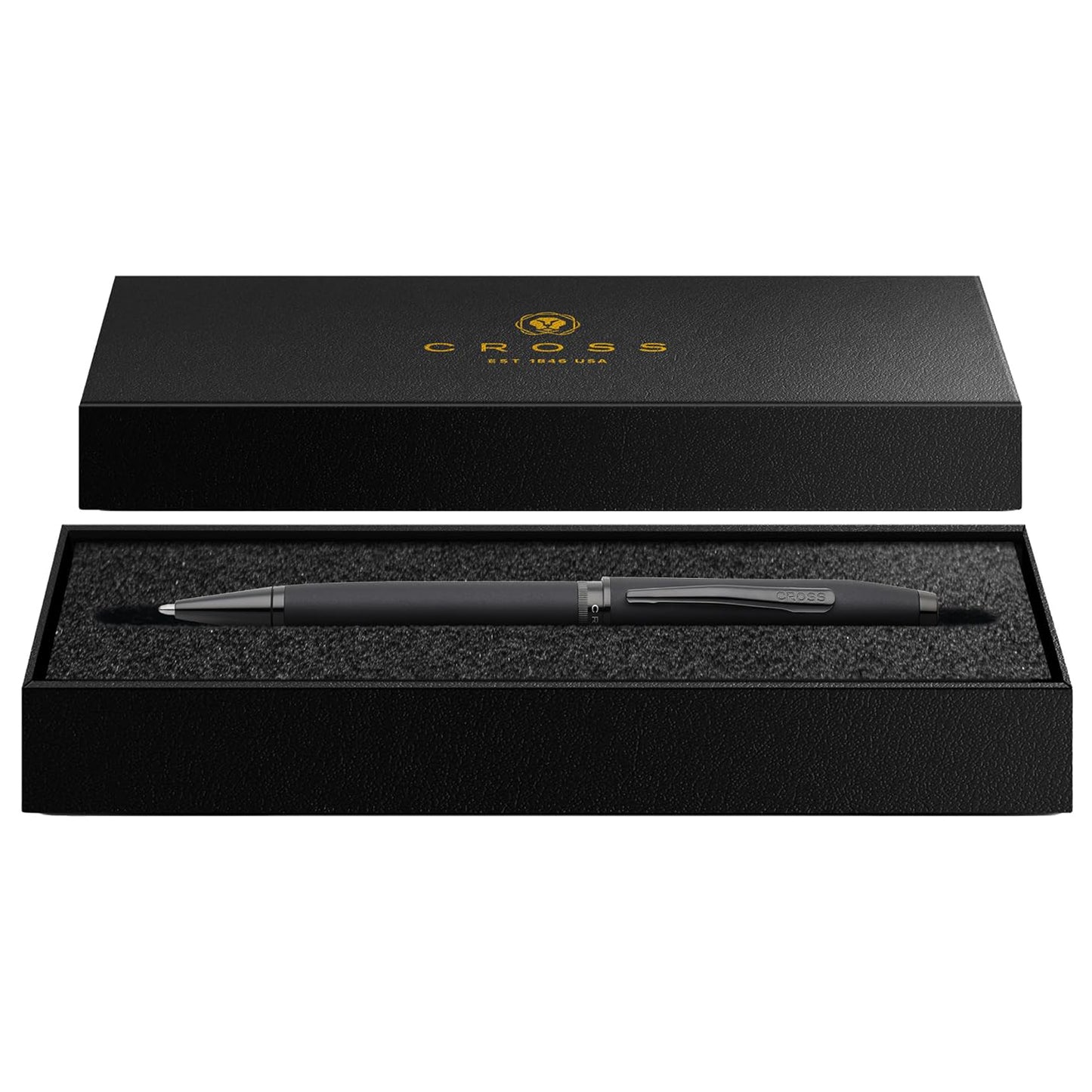 Cross Foundry Matte Black PVD Ballpoint Pen AT0812-4