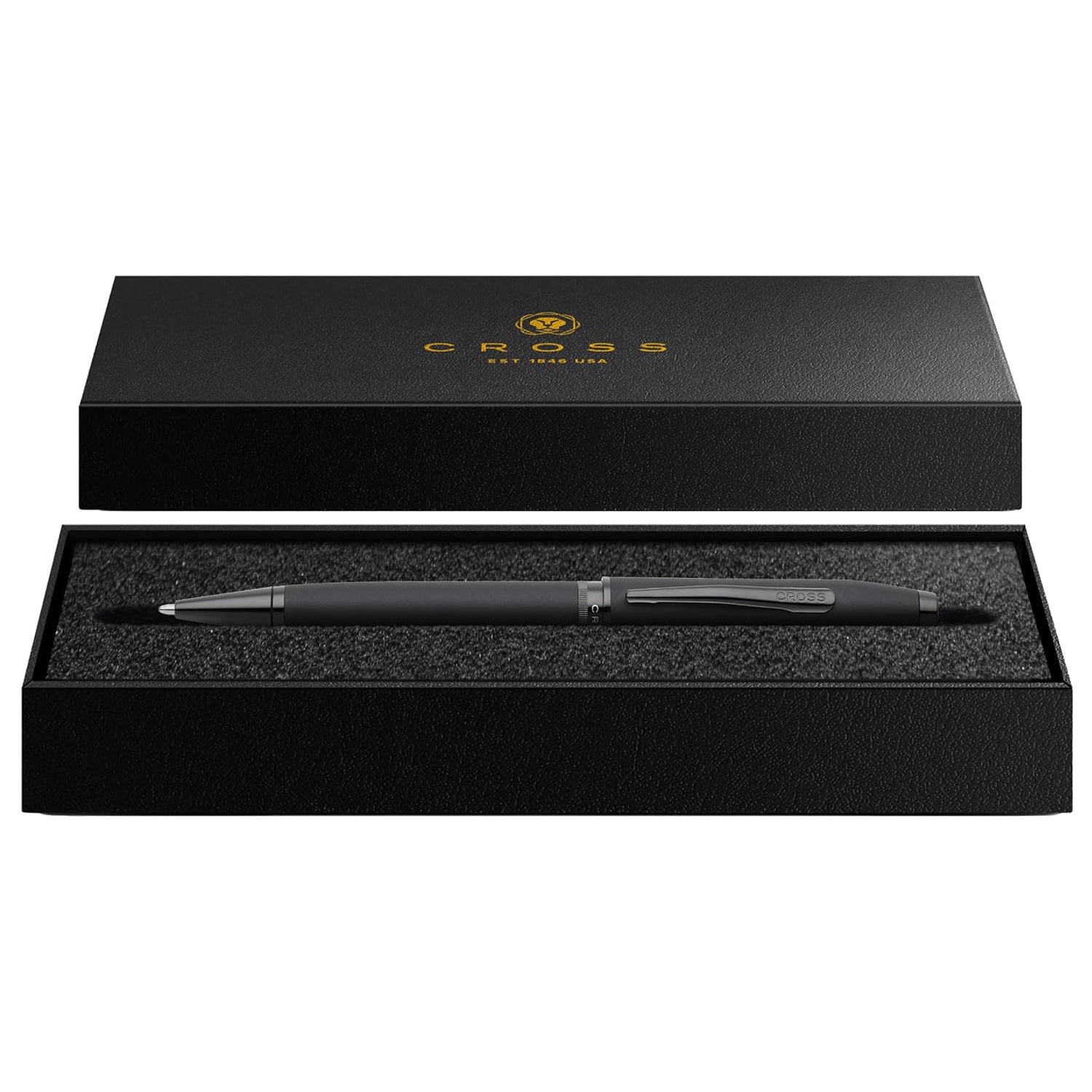 Cross Foundry Matte Black PVD Ballpoint Pen AT0812-4