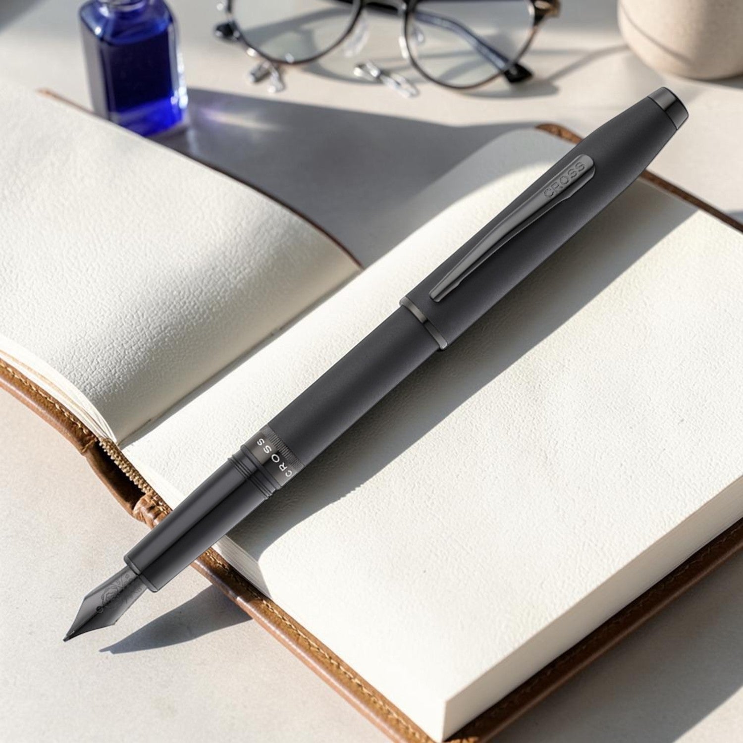 Cross Foundry Matte Black PVD Fountain Pen
