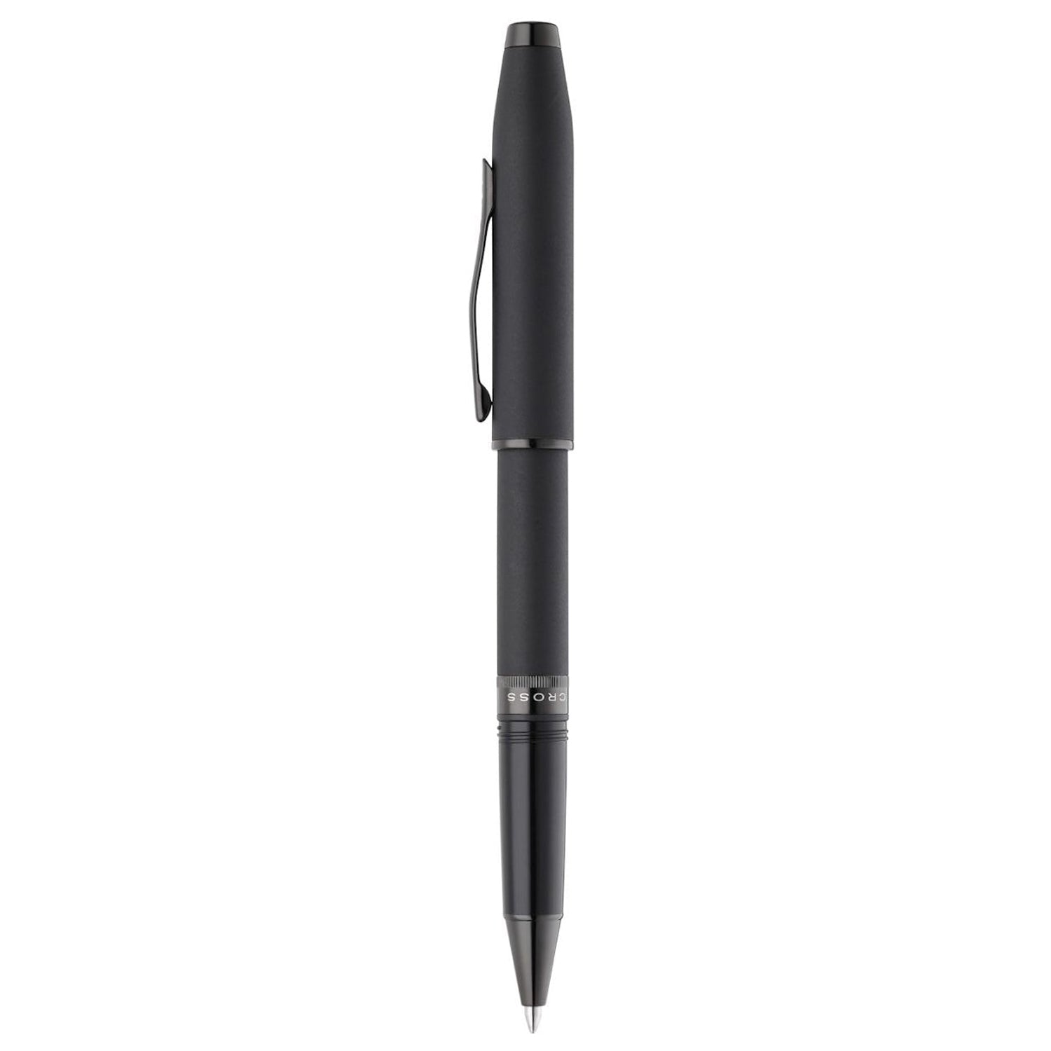 Cross Foundry Matte Black PVD Roller Ball Pen AT0815-4