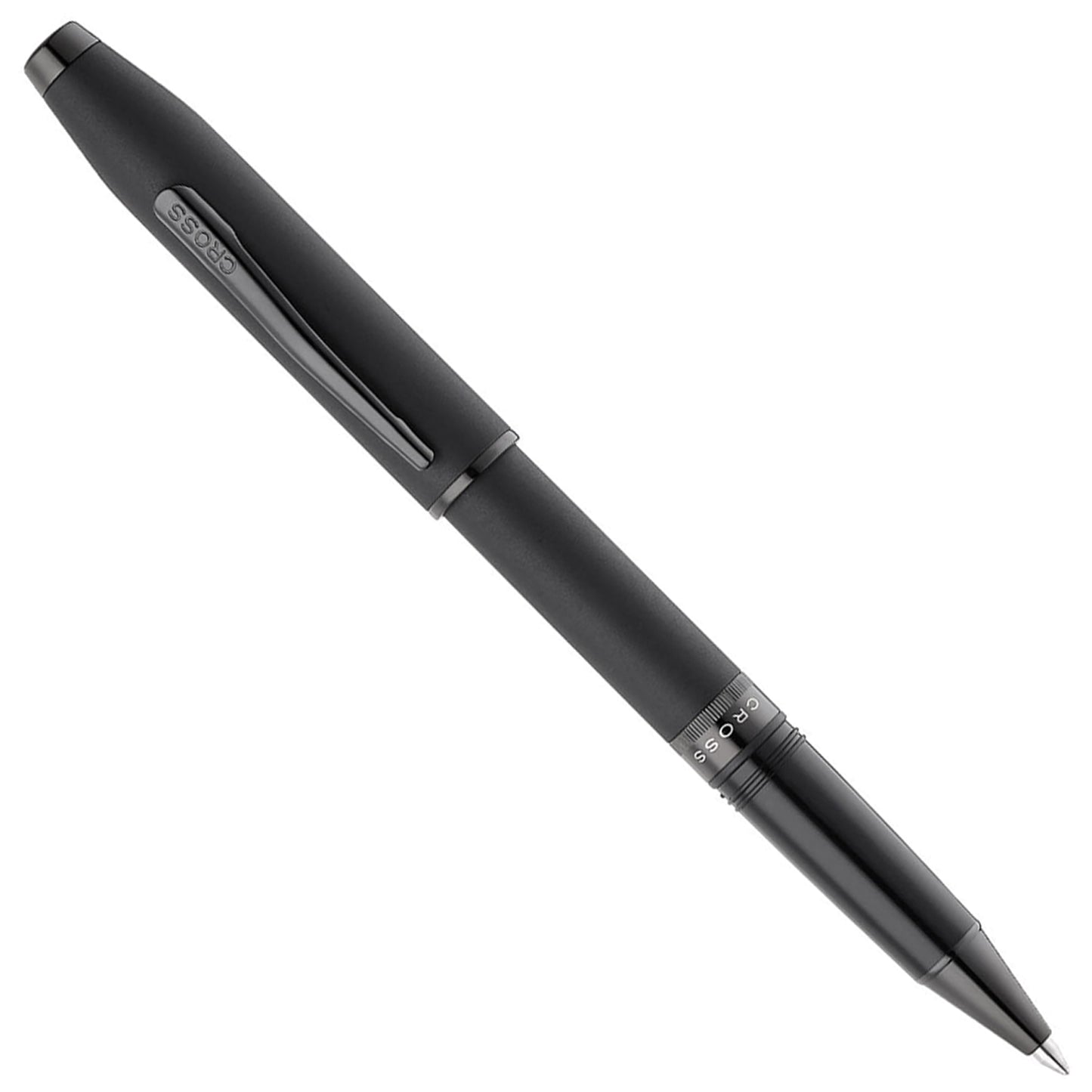 Cross Foundry Matte Black PVD Roller Ball Pen AT0815-4