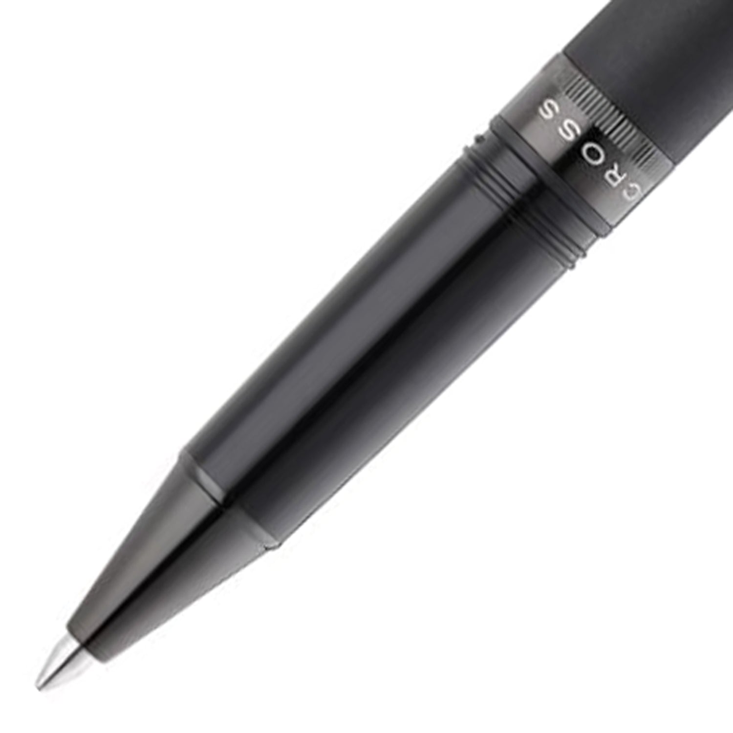 Cross Foundry Matte Black PVD Roller Ball Pen AT0815-4