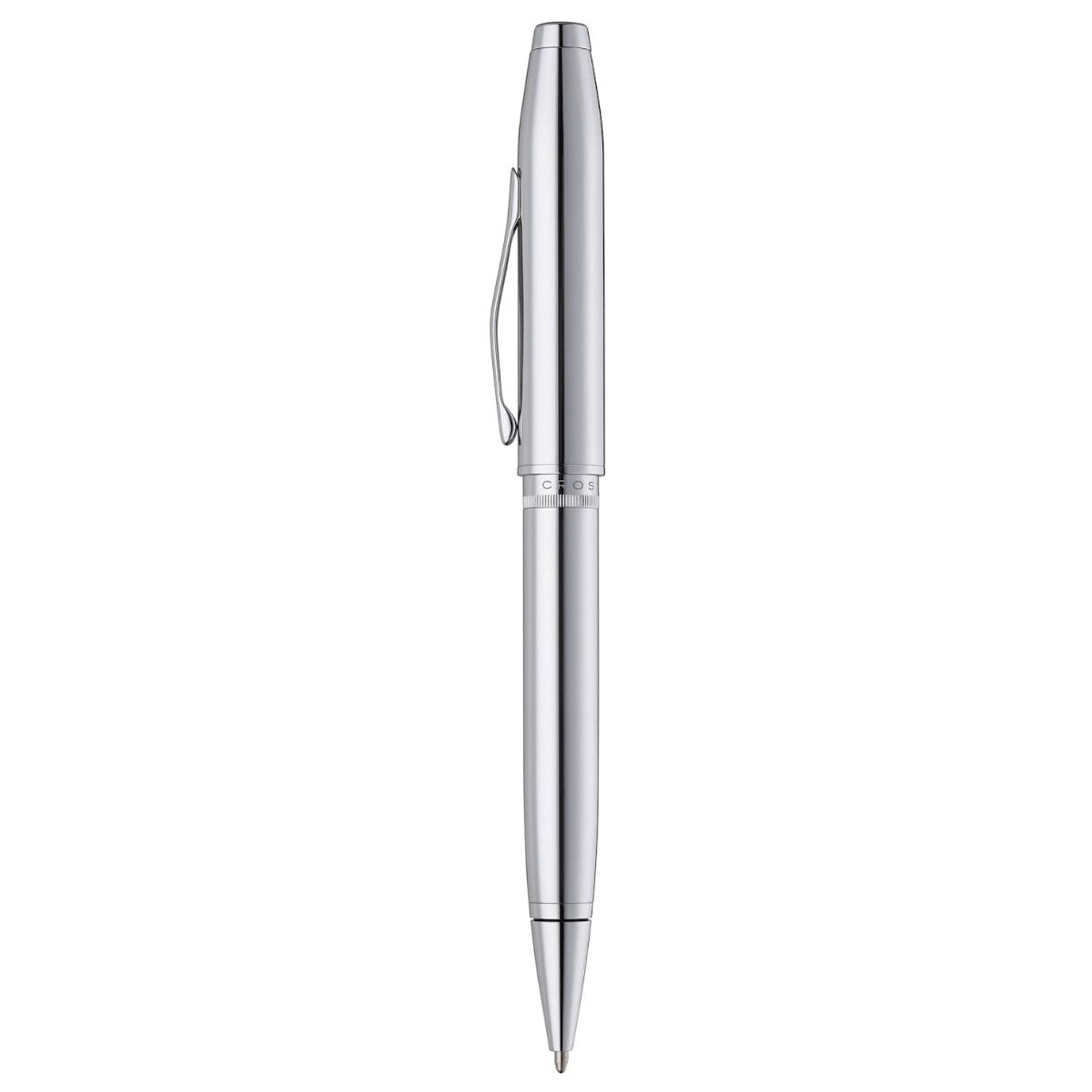 Cross Foundry Polished Chrome CT Ballpoint Pen AT0812-1