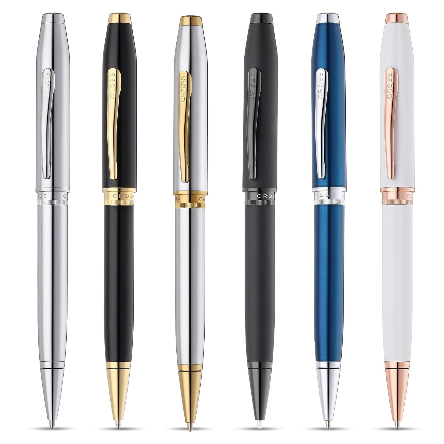 Cross Foundry Pearl White RGT Ballpoint Pen AT0812-6