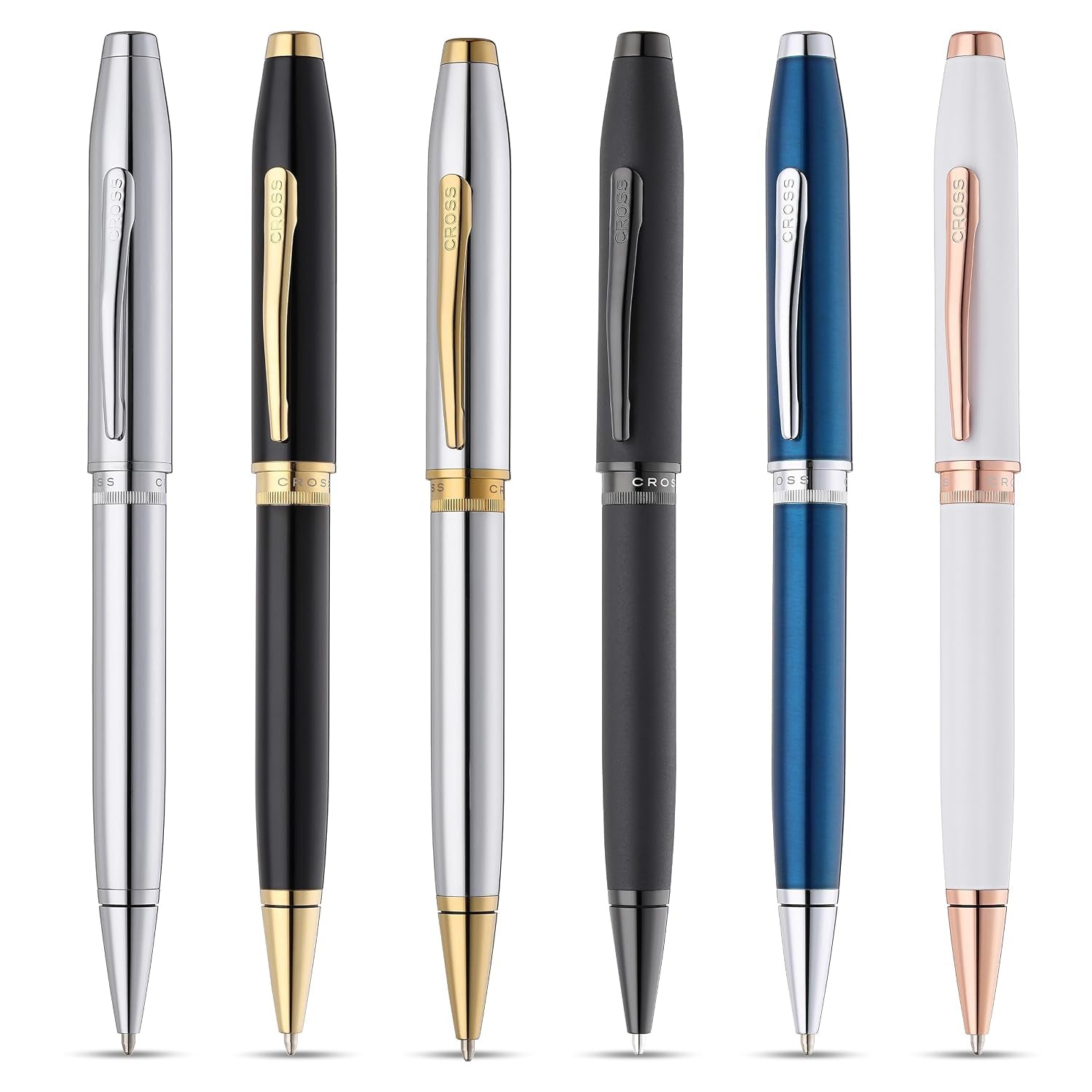Cross Foundry Pearl White RGT Ballpoint Pen AT0812-6