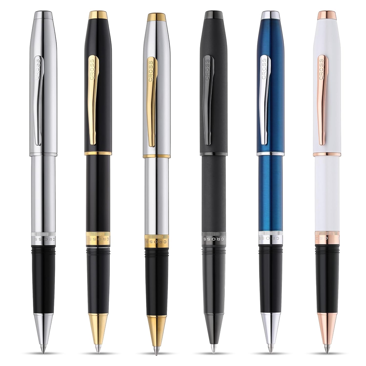 Cross Foundry Pearl White RGT Roller Ball Pen AT0815-6