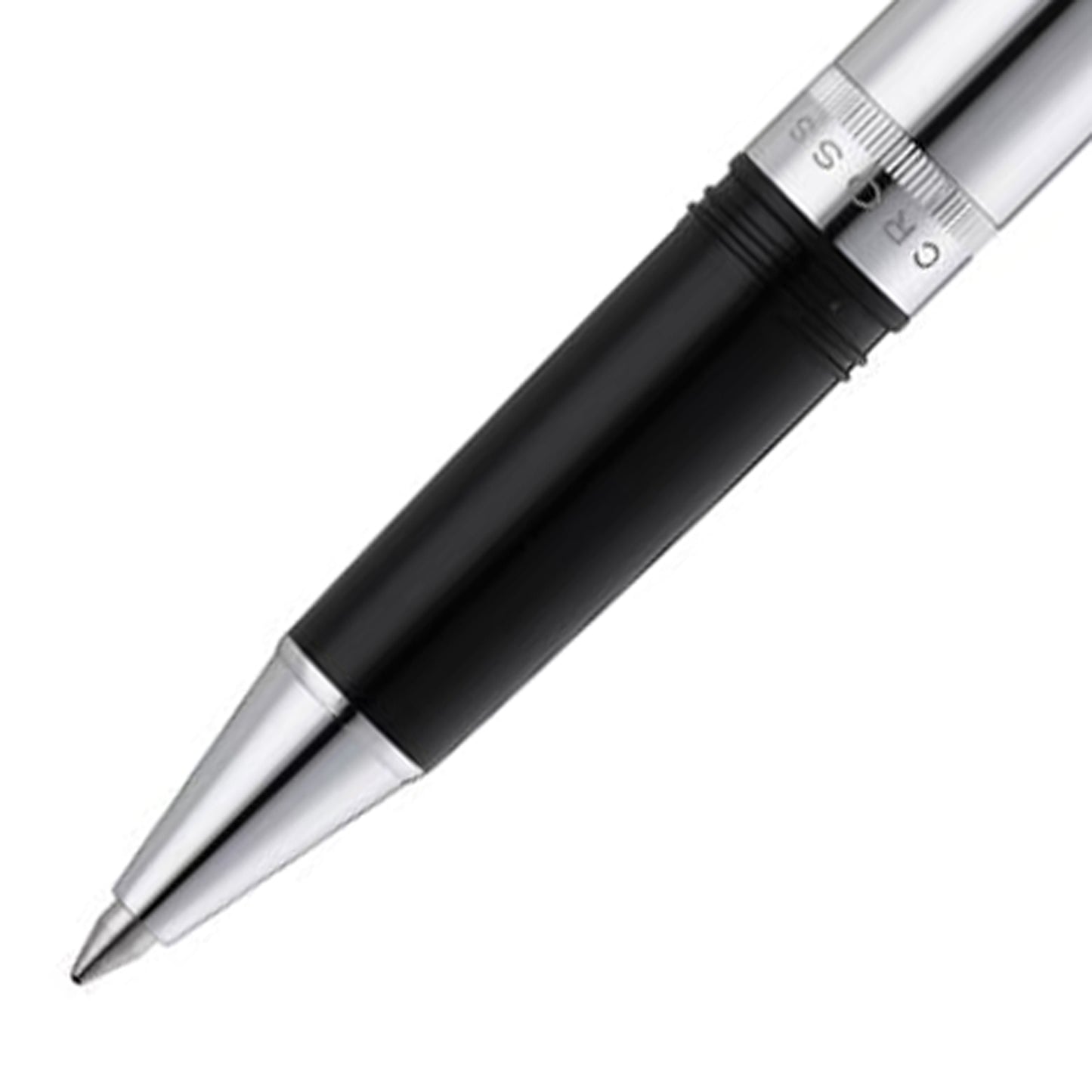 Cross Foundry Polished Chrome CT Roller Ball Pen AT0815-1