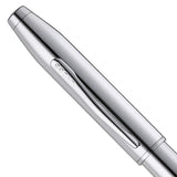 Cross Foundry Polished Chrome CT Roller Ball Pen AT0815-1