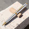 Cross Foundry Polished Chrome GT Ballpoint Pen AT0812-3