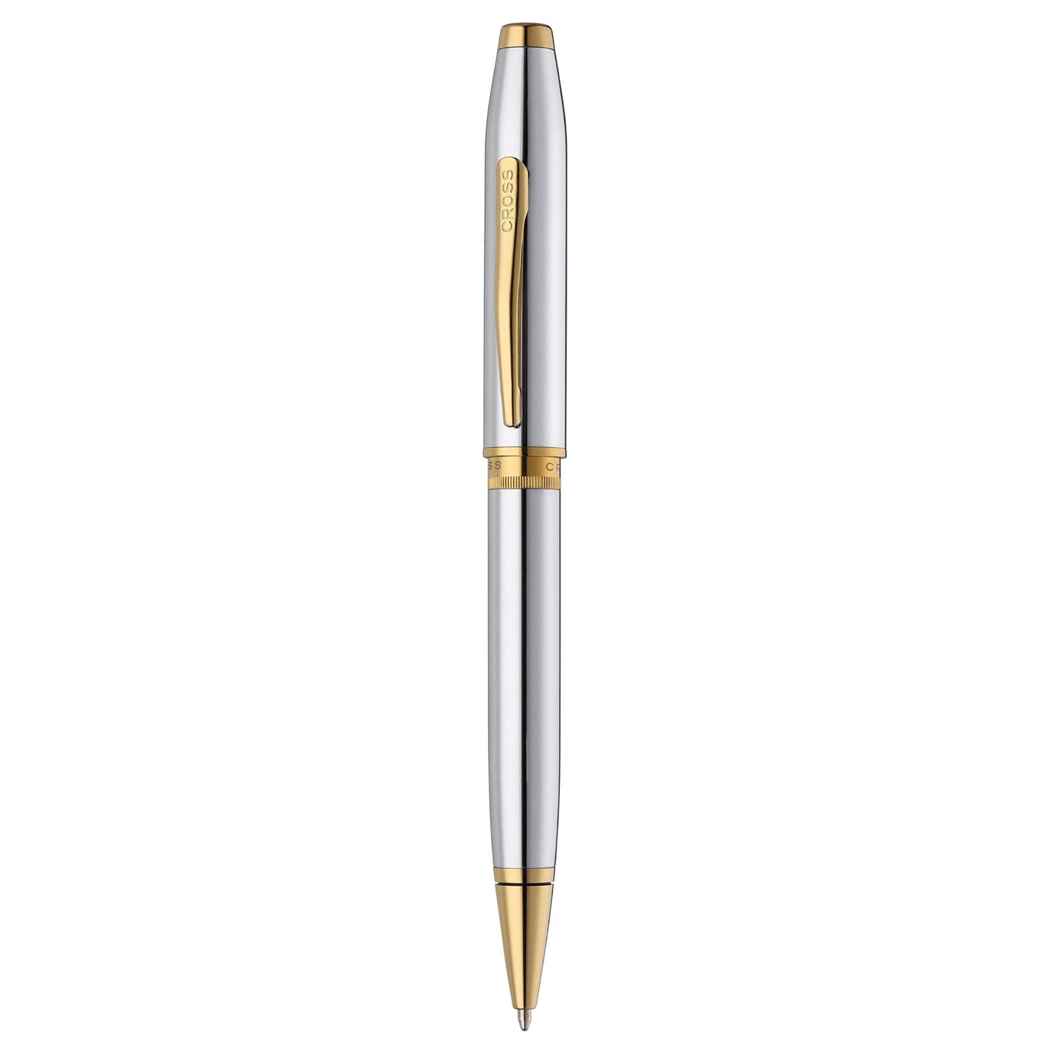 Cross Foundry Polished Chrome GT Ballpoint Pen AT0812-3