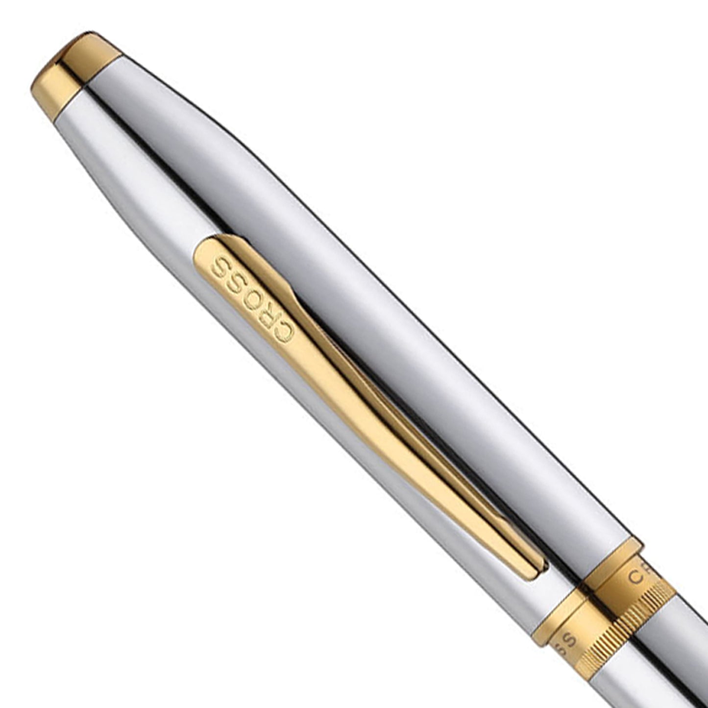 Cross Foundry Polished Chrome GT Ballpoint Pen AT0812-3