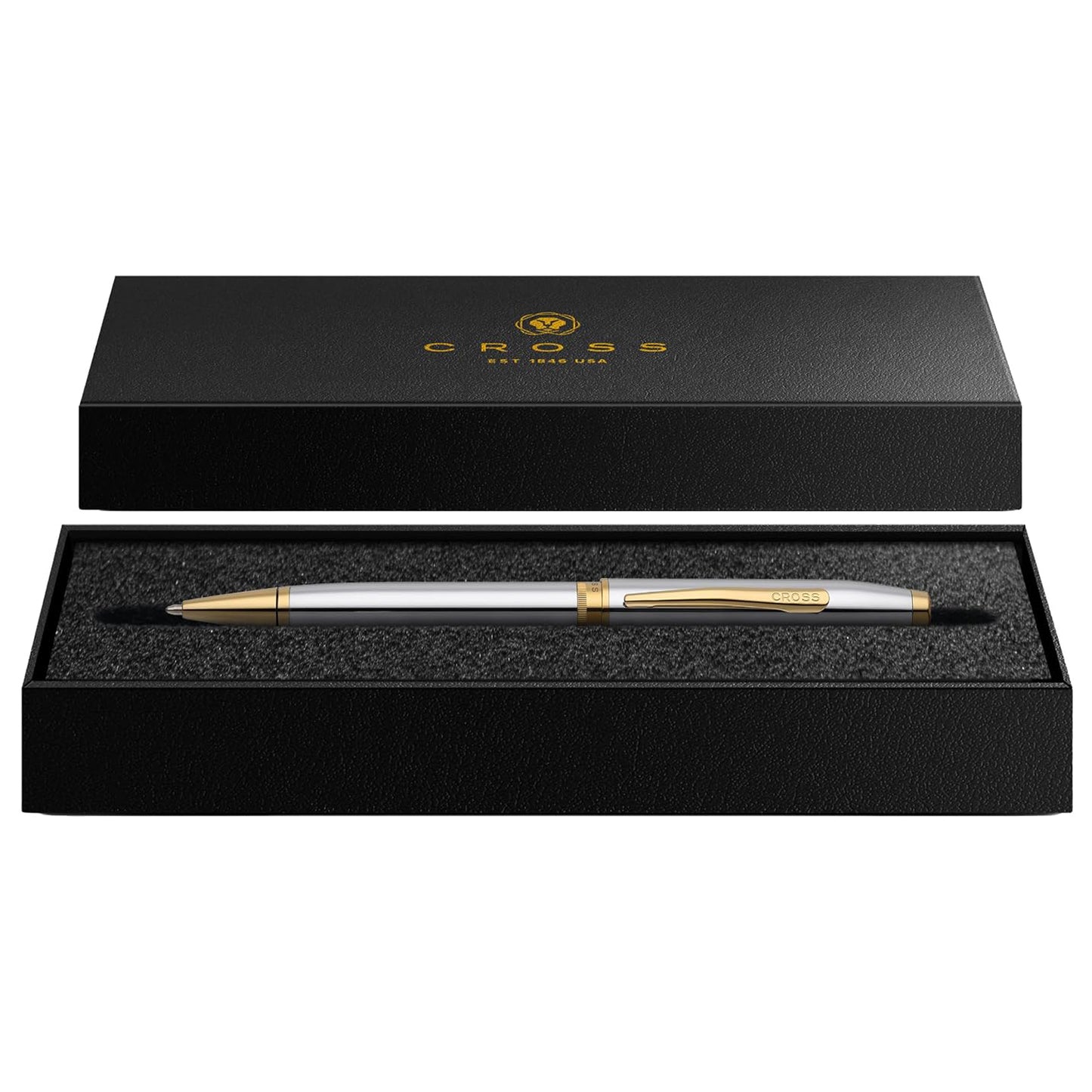 Cross Foundry Polished Chrome GT Ballpoint Pen AT0812-3
