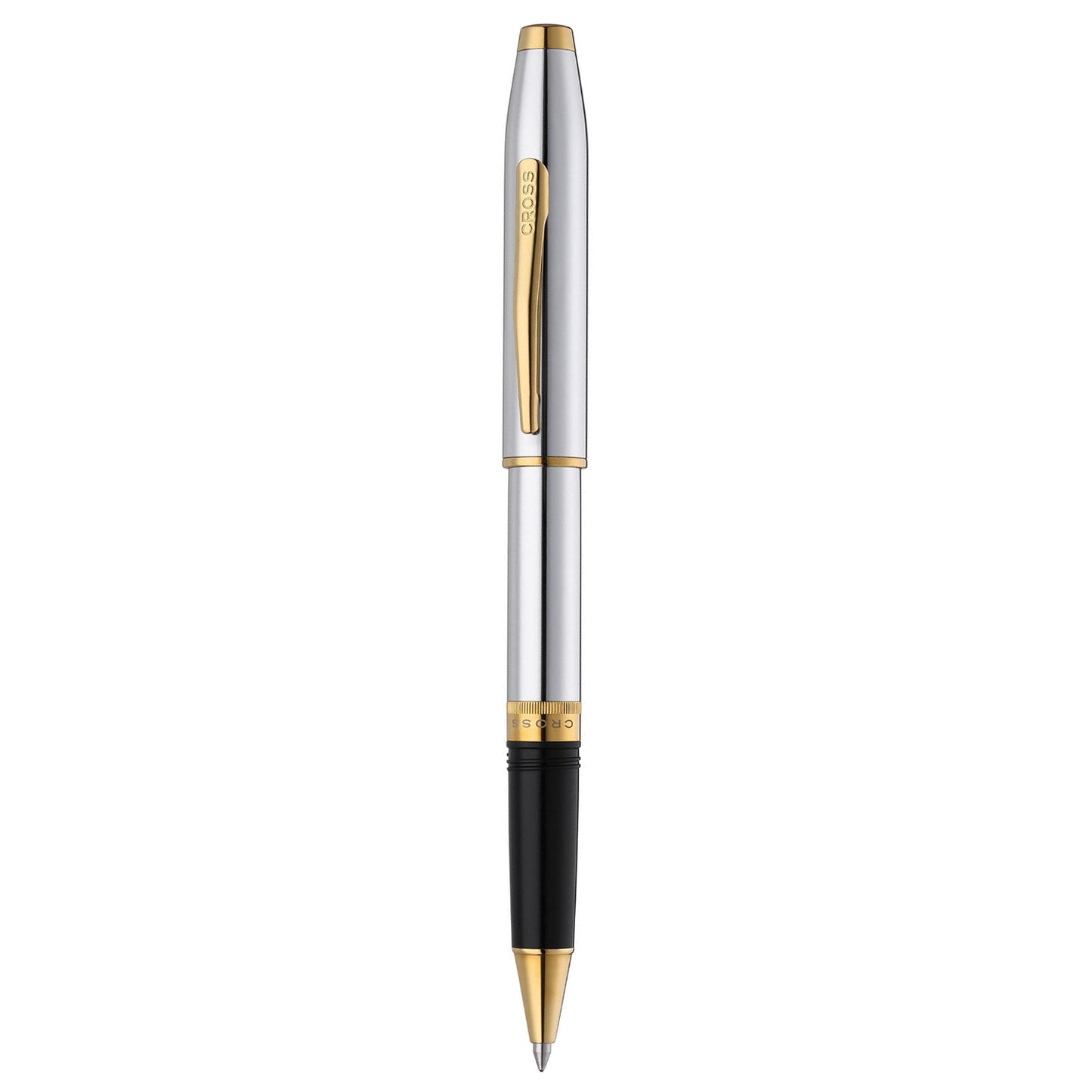 Cross Foundry Polished Chrome GT Roller Ball Pen AT0815-3
