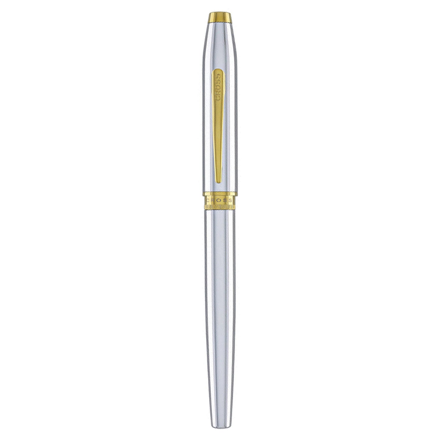 Cross Foundry Polished Chrome GT Roller Ball Pen AT0815-3
