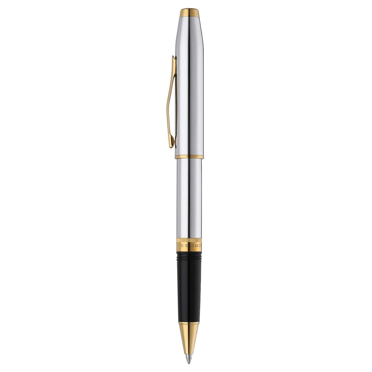 Cross Foundry Polished Chrome GT Roller Ball Pen AT0815-3