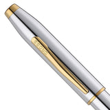 Cross Foundry Polished Chrome GT Roller Ball Pen AT0815-3