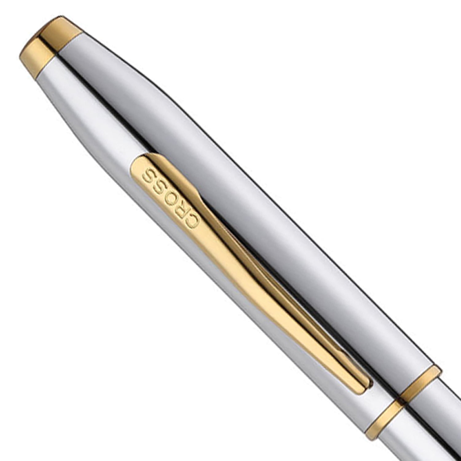 Cross Foundry Polished Chrome GT Roller Ball Pen AT0815-3