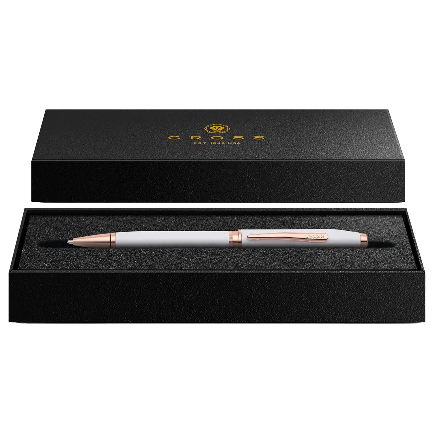 Cross Foundry Pearl White RGT Ballpoint Pen AT0812-6