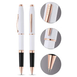 Cross Foundry Pearl White RGT Roller Ball Pen AT0815-6