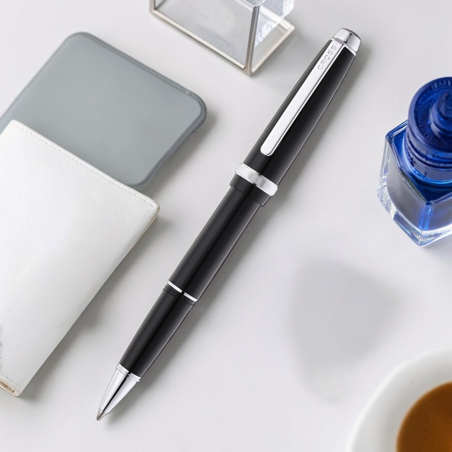 Cross Lume Obsidian Black CT Roller Ball Pen AT0805-1