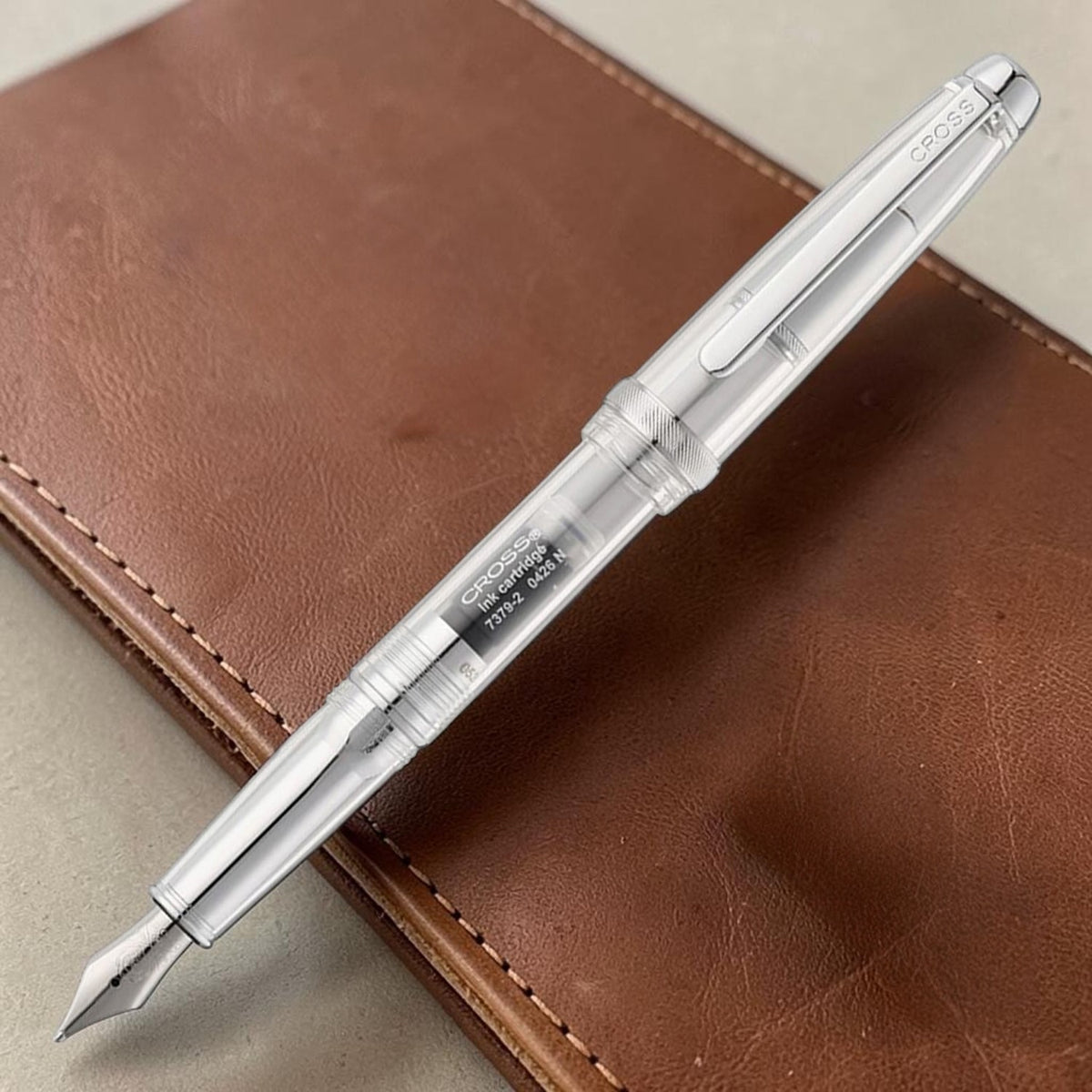 Cross Lume Translucent Clear CT Fountain Pen