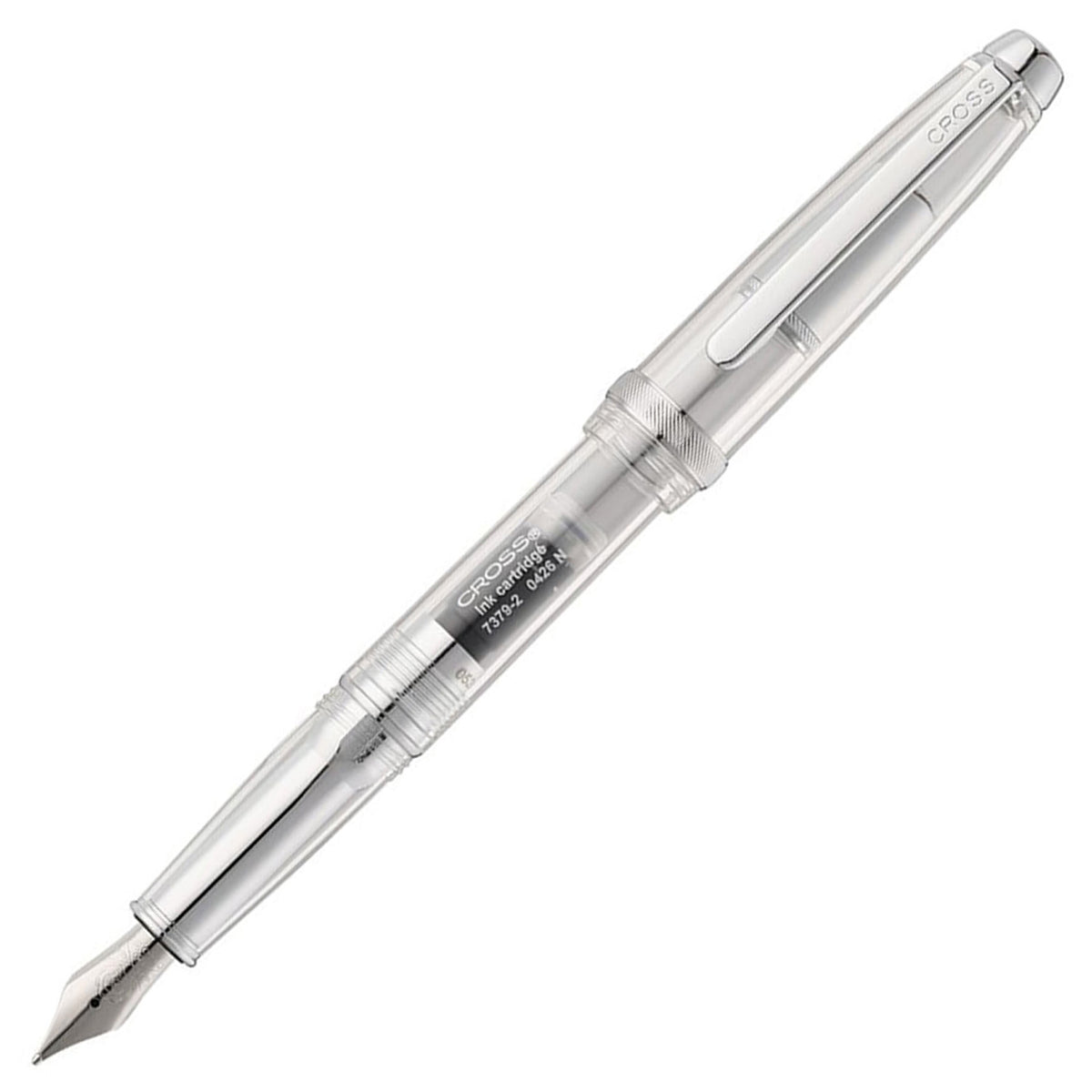 Cross Lume Translucent Clear CT Fountain Pen