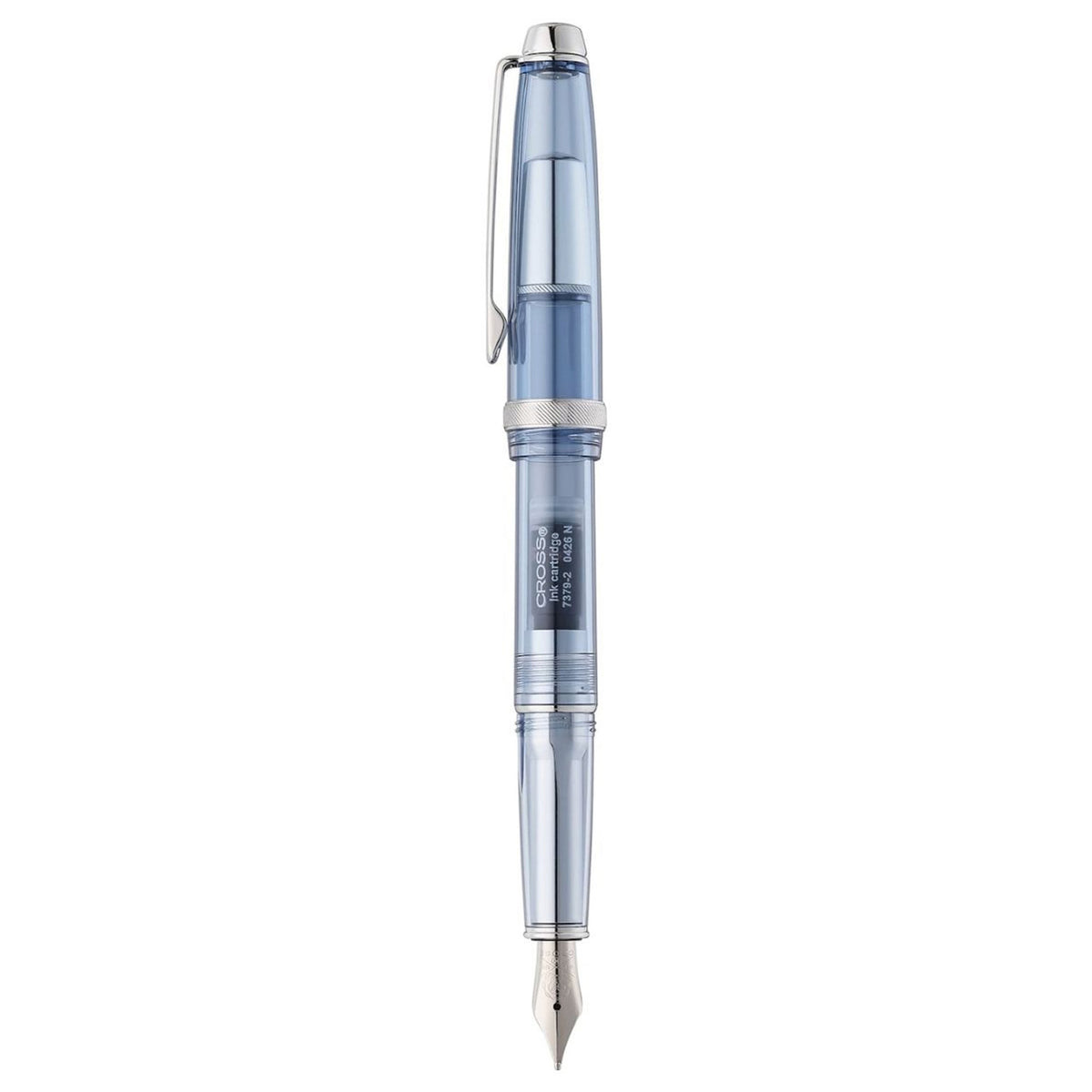 Cross Lume Translucent Navy Blue CT Fountain Pen